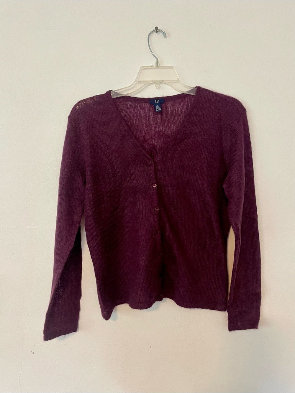 Vintage Gap Plum Mohair Sweater